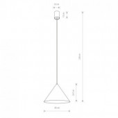 ZENITH M 10878 Lampa wisząca Nowodvorski Lighting