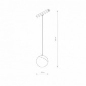 LVM LID LED 8W 4000K 10648 LVM Track System Nowodvorski Lighting