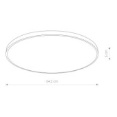 AGNES ROUND LED 8206 Plafon Nowodvorski Lighting
