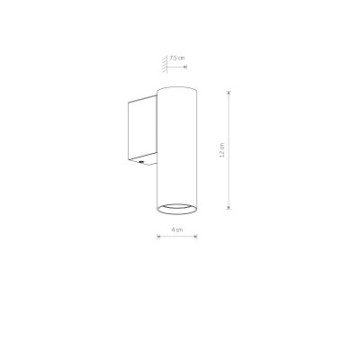 FOURTY WALL S 10889 Kinkiet Nowodvorski Lighting