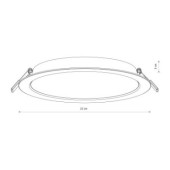 MYKONOS LED 24W 10545 Lampa sufitowa Nowodvorski Lighting