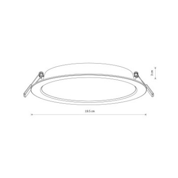 MYKONOS LED 18W 10542 Lampa sufitowa Nowodvorski Lighting