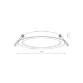 MYKONOS LED 15W 10540 Lampa sufitowa Nowodvorski Lighting