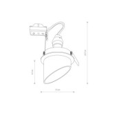 SOLTA 10491 Lampa sufitowa Nowodvorski Lighting