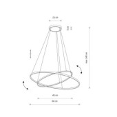 CIRCOLO LED 10864 Lampa wisząca Nowodvorski Lighting