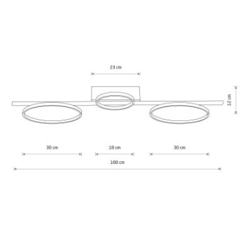 CIRCOLO LED 10816 Plafon Nowodvorski Lighting