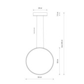 CIRCOLO LED M 10861 Lampa wisząca Nowodvorski Lighting