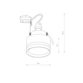 MLJET 10493 Lampa sufitowa Nowodvorski Lighting
