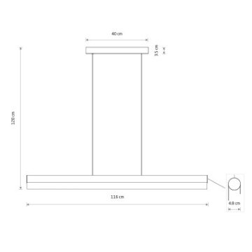 CL Q LED PRO 8253 Plafon LED Nowodvorski Lighting