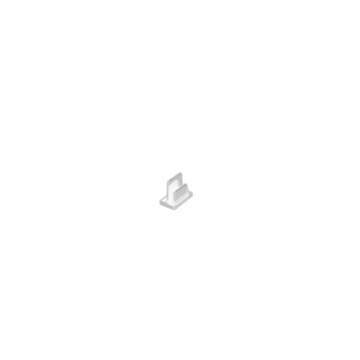TRACK 1LINE END CAP WH Azzardo