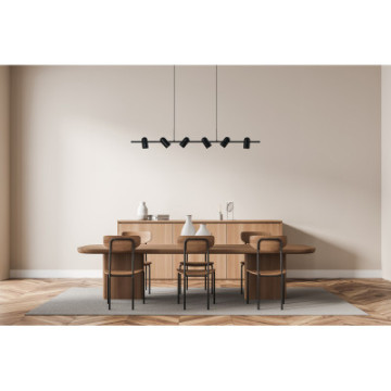 VIVI lampa wisząca 6 BK/BK...