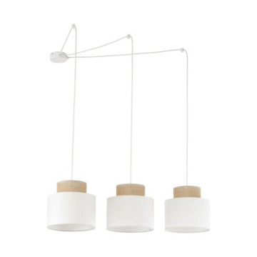 2345 Duo White Juta Lampa...