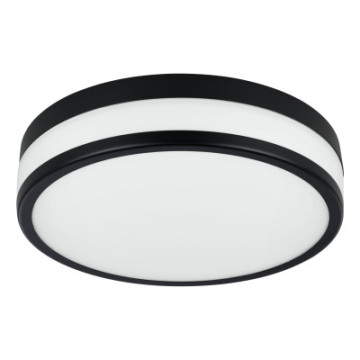 palermo plafon lazienkowy led 30 cm 3000k ip44 czarny lampa scienna   sufitowa 900846_2