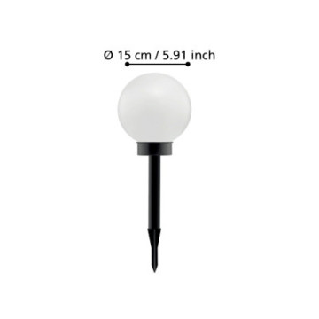 lampa solarna kula 15 cm oprawa solarna ze szpikulcem 22441_4