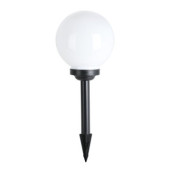 lampa solarna kula 20 cm oprawa solarna ze szpikulcem 22442