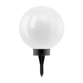 lampa solarna kula 25 cm oprawa solarna ze szpikulcem 22443