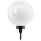 lampa solarna kula 30 cm oprawa solarna ze szpikulcem 22444