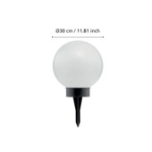 lampa solarna kula 30 cm oprawa solarna ze szpikulcem 22444_5