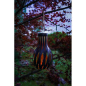 lampa solarna lampion wiszacy czarny zloty 48921_2
