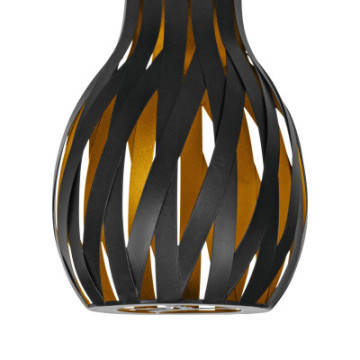 lampa solarna lampion wiszacy czarny zloty 48921_3