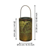 lampion solarny oprawa solarna zloty czarny 48955_3