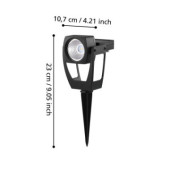 lampa solarna ze szpikulcem oprawa wbijana w ziemie 48719_3