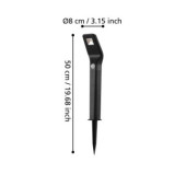 zestaw dwoch lamp solarnych z czujnikiem ruchu h 35cm oprawa solarna 48688_4