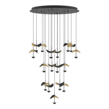 dracera lampa wiszaca led czarno zlota 390341 390341_4