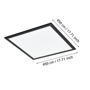 salobrena 1 oprawa sufitowa 45x45 cm 4000k plafon czarny 900818_5