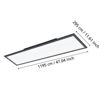 salobrena 1 oprawa sufitowa 120x30 cm 4000k plafon czarny 900821_5