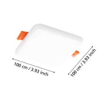 rapita oprawa wpuszczana led 10 cm 3000k kwadratowa do zabudowy lazienkowa 900967_3