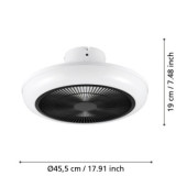 sayualita wentylator sufitowy z oswietleniem led 35094_4