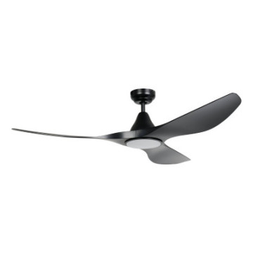 portsea wentylator sufitowy z oswietleniem led czarny 35114