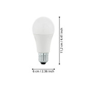 Zarowka led e27 11w 3000k 1055lm mleczna a60 Sciemnialna 110135_4