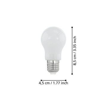 Zarowka led e27 7w 2700k 806lm mleczna g45 kulka 110037_6