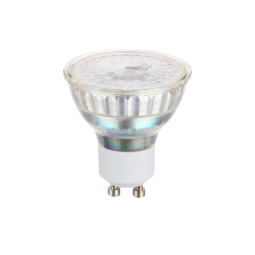 Zarowka led gu10 3w 3000k 345lm przezroczysta Sciemnialna 110149