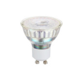 Zarowka led gu10 3w 3000k 345lm przezroczysta Sciemnialna 110149