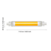Zarowka led r7s 118mm 8w 2700k 806lm Sciemnialna 110228_5