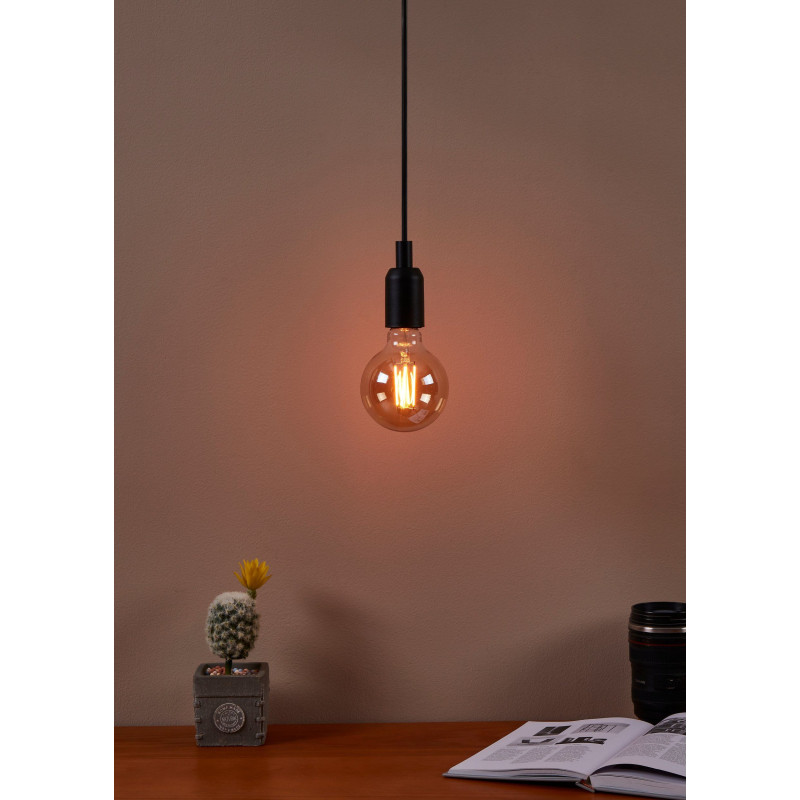 Zarowka led e27 4w 1700k 300lm amber g95 glob golden age dekoracyjna 110064