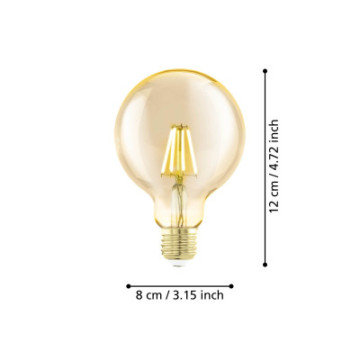 Zarowka led e27 4w 1700k 300lm amber g80 glob golden age dekoracyjna 110063_6