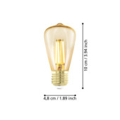 Zarowka led e27 4w 1700k 300lm amber st48 golden age dekoracyjna 110066_6