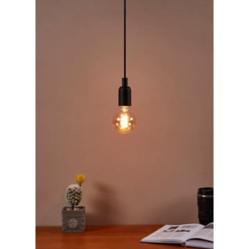 Zarowka led e27 4w 2200k 270lm amber spiral g80 glob 110075