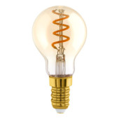 Zarowka led e14 4w 2000k 145lm amber p45 kulka 110191