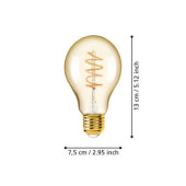 Zarowka led e27 4w 2000k 245lm amber a75 110078_3