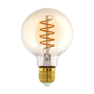 Zarowka led e27 4w 2000k 245lm amber g95 glob 110081_2