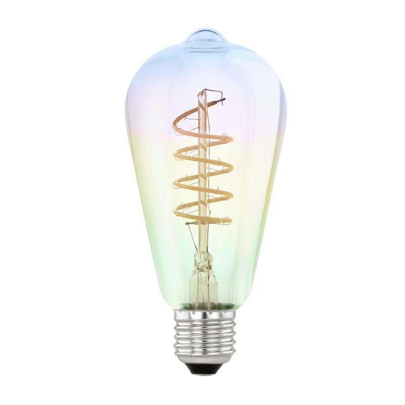 Zarowka led e27 4w 2000k teczowa st64 dekoracyjna 110209