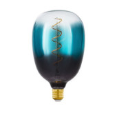 Zarowka led e27 4w 2000k czarno niebieska dekoracyjna t120 110224