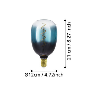 Zarowka led e27 4w 2000k czarno niebieska dekoracyjna t120 110224_4