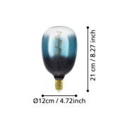 Zarowka led e27 4w 2000k czarno niebieska dekoracyjna t120 110224_4