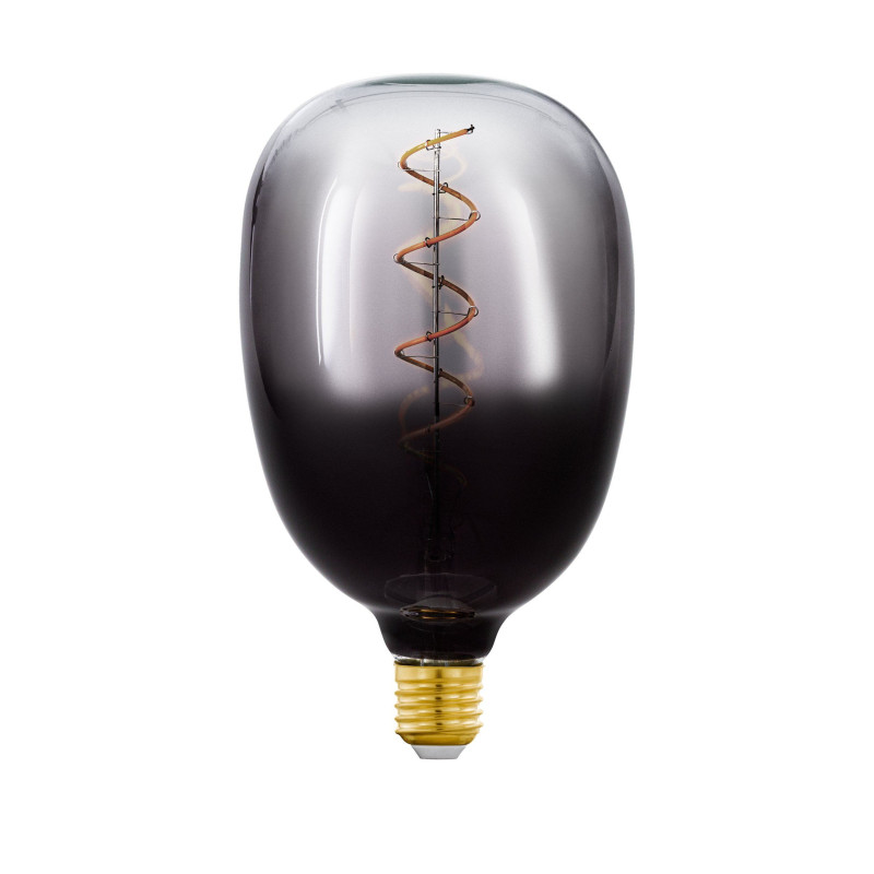 Zarowka led e27 4w 1800k czarno szaro przezroczysta smoky t120 110227